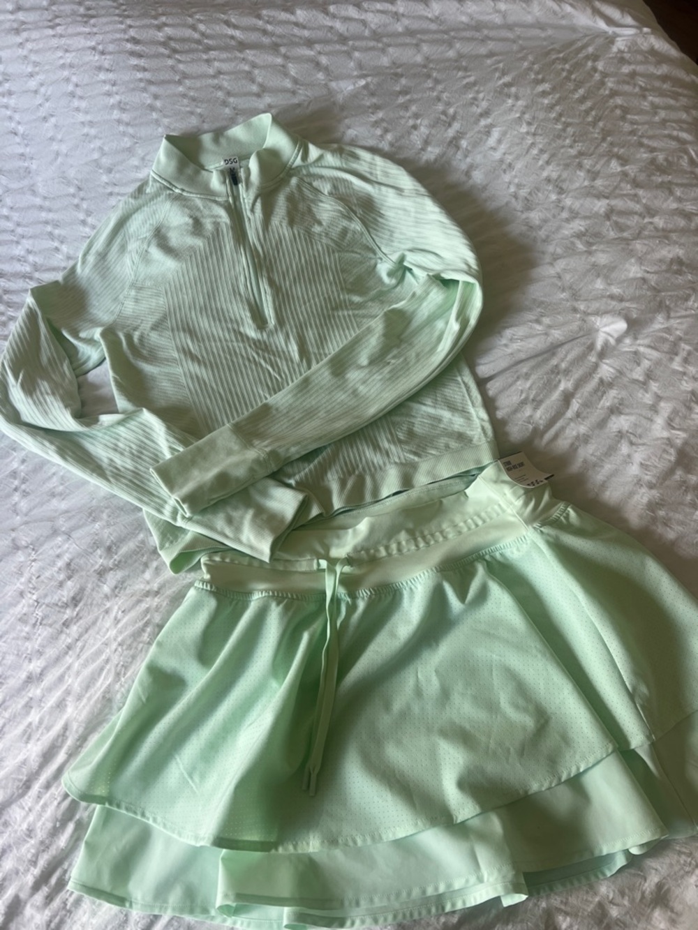 DSG Mint Green Mini Skirt